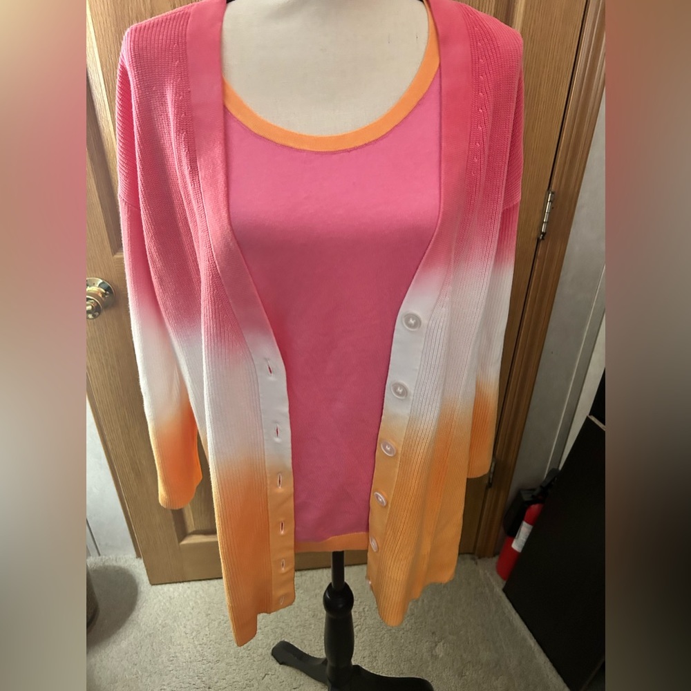 Talbots cardigan and sweater set - Picture 3 of 6